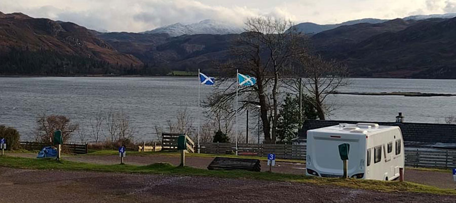 View over Loch Carron